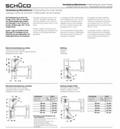 Schüco Corona CT 70 AS afwatering en ventilatieopeningen